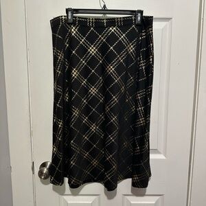 Black and Gold skirt